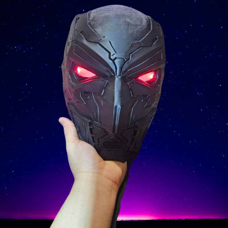 Custom M3D Future Bat Glowing Eyes Replica