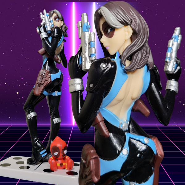 M3D Domino Nightwing Deadpool Anime Girl Figure